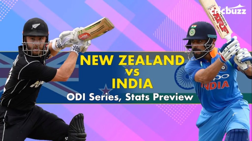 India Vs New Zealand 1st Odi 2019 Preview Khelo India 1964