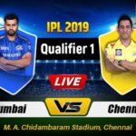 Mumbai vs Chennai, Qualifier 1 – Live Cricket Score