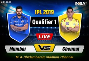 Mumbai vs Chennai, Qualifier 1 – Live Cricket…